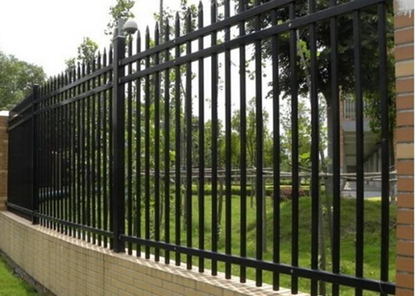 Metal Zinc Steel Fence For Privacy Countyard Protection , School Fence Panels