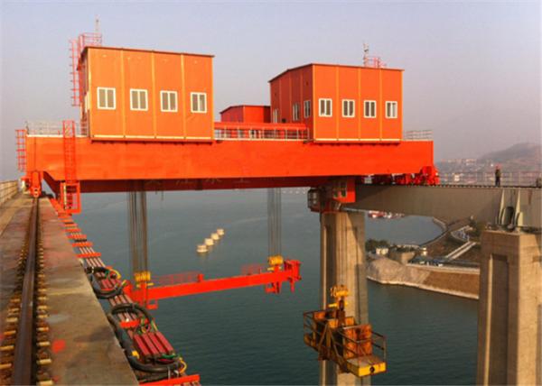 Hydro Power Station Dam Gate Winch Hoist Double Beam Bridge Crane
