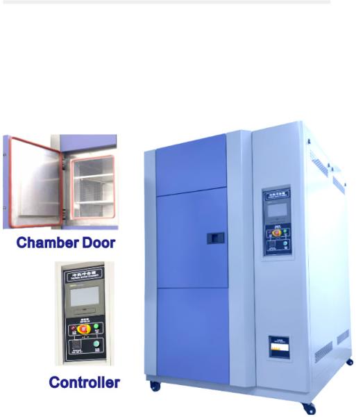 IE31A 150L 408L Câmara de ensaio de choque por ciclo térmico programável com uniformidade de temperatura de 2,0 °C