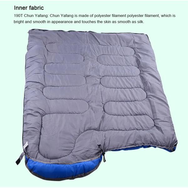 Comfortable Temperature Scale 0C--10C Organic Cotton Sleeping Bag for Outdoor Camping
