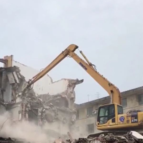 Excavateur à bras de rampe à longue portée sur mesure