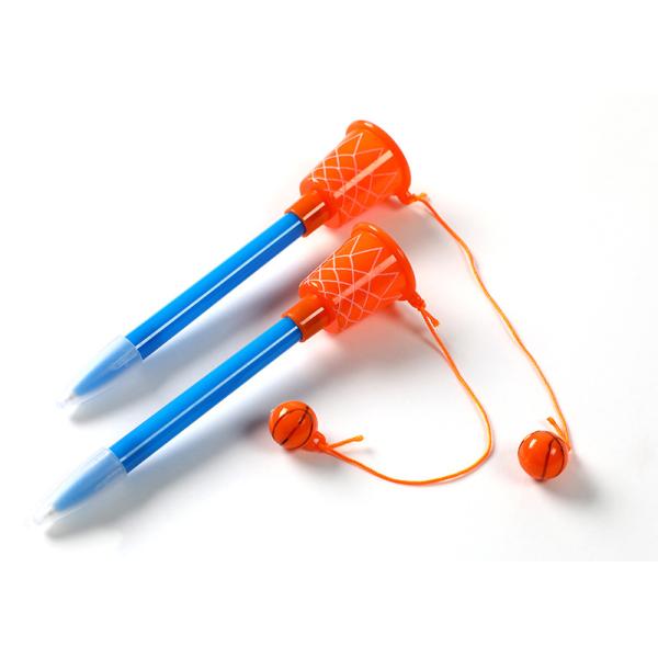Office School Pen with Unique Customized Logo Basketball Shape Topper Stationery