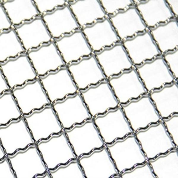 304 Stainless Steel 3x3 mm 10x10mm Galvanized Crimped Woven Wire Mesh