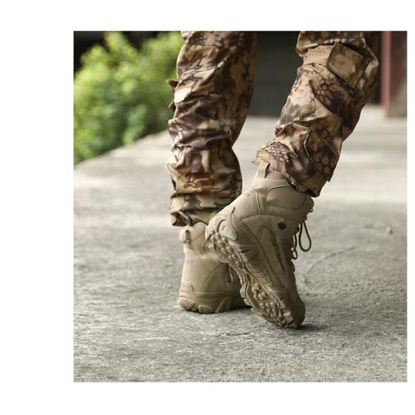 Оптовая торговля высококлассными скалолазными сапогами мужские коричневые тактические сапоги нескользящие водонепроницаемые тренировочные сапоги