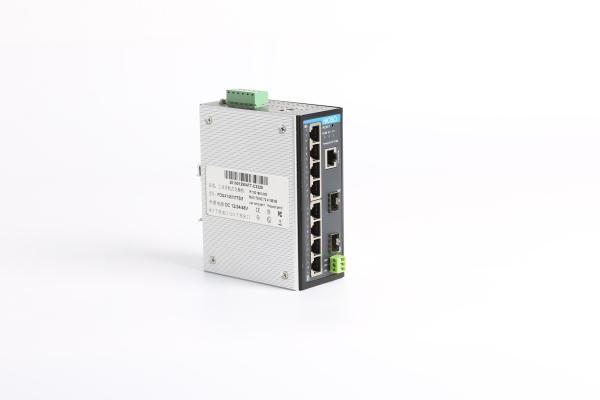 8 1000M Rj45 2 1000M SFP Ports Ethernet Switch Din Rail Mount Foway 4510TFSM