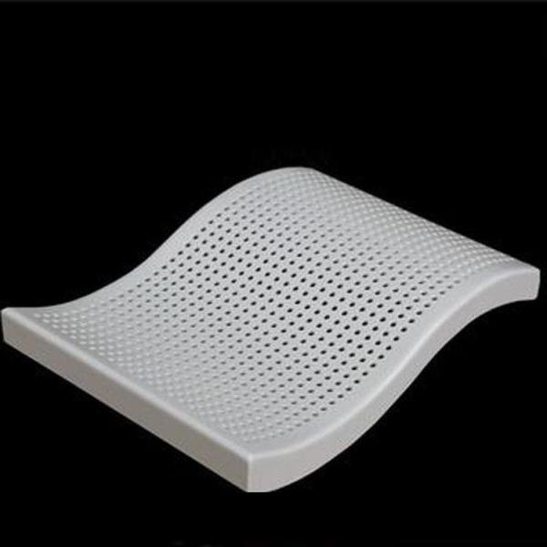 Curved Aluminum Metal Ceiling 19mm Height PVDF coating