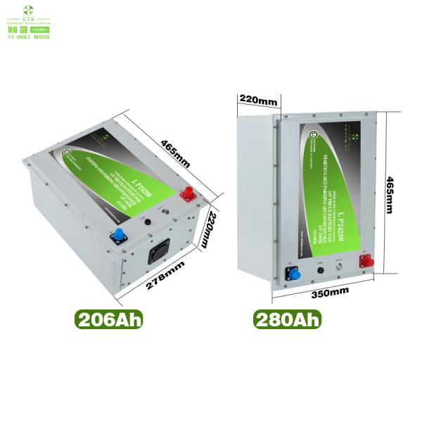 Batterie de démarrage lithium haute performance CTS, haute CCA 2500A, pour camion, 24V 200Ah 280Ah, climatiseur de stationnement pour camion