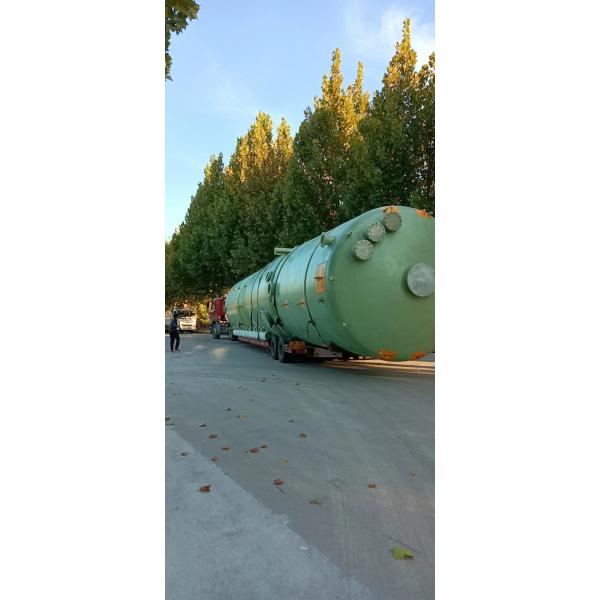 Wastewater Treatment Frp Chemical Storage Tank High Strength Filament Winding