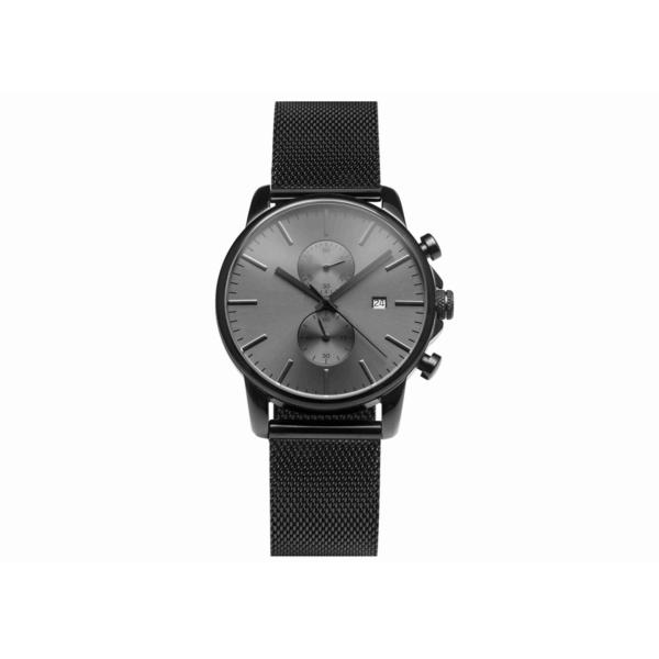 Stainless steel chronograph watch japan movt watch stainless steel black