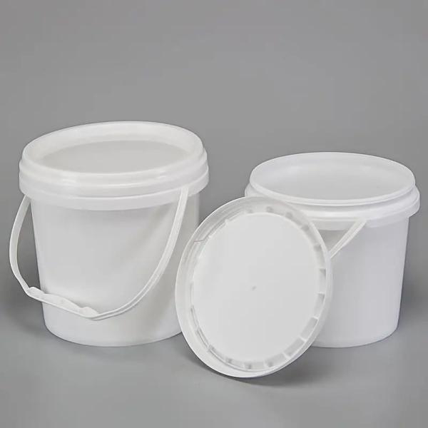 Customized Logo Durable Reusable Latex Paint Pail With Lid 8000ml