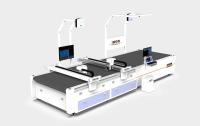 Machine de découpe CNC de haute précision, coupeuse de joints CNC à 50 Hz avec projecteur