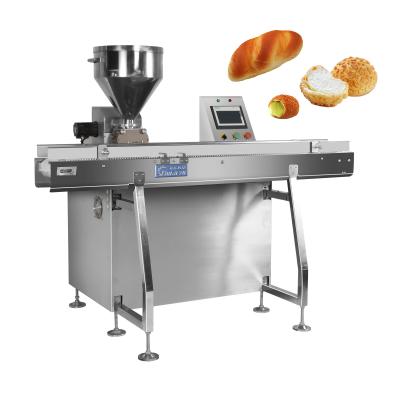 Machine à injecter de la crème de pâtisserie de 2 kW pour la production de pain de remplissage par tube