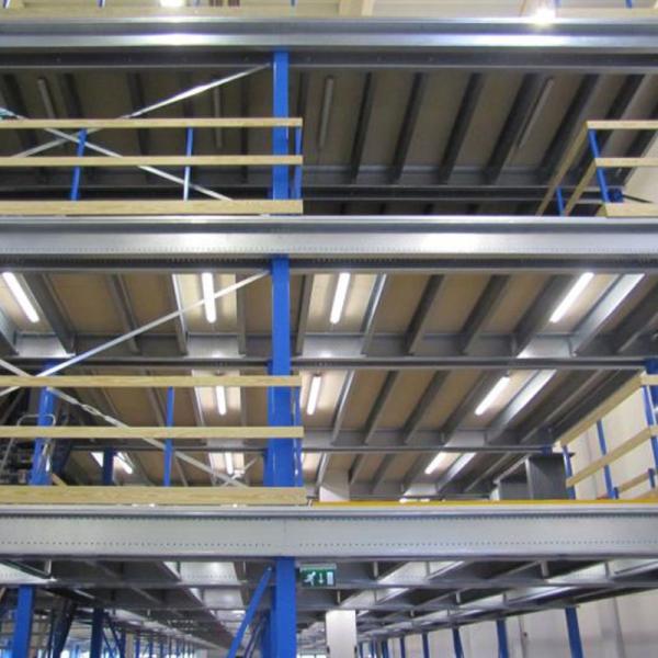 Multi Tier Mezzanine Floor Racking System ODM Metal Mezzanine Systems