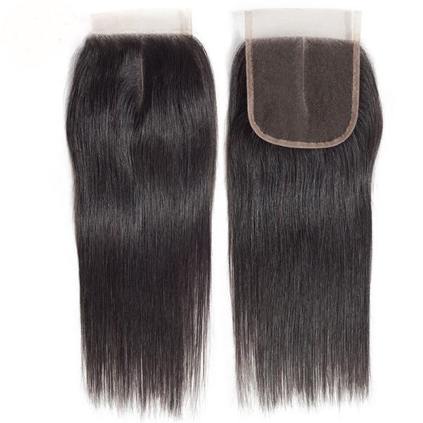 4x4 Lace Closure Wig 8A Straight Lace Human Hair Extension for Durable and Stylish Look