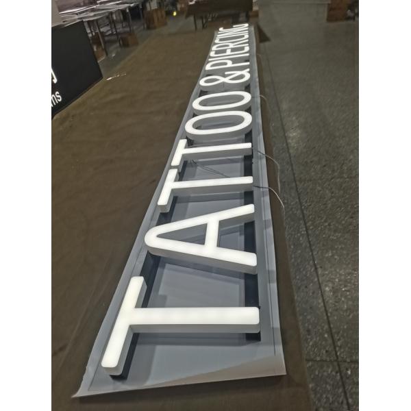 IP65 Outdoor Lighted Sign Letters , Free Standing RGB LED Letters