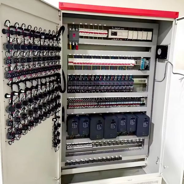 IP54 Waterproof Electrical Control Cabinet with Cold Rolled Steel Construction and Modular Design for Power Distribution