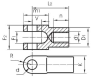 QGA QGB Big Bore Air Cylinder  32 to 400 with Cushion and CA CB TC Flange