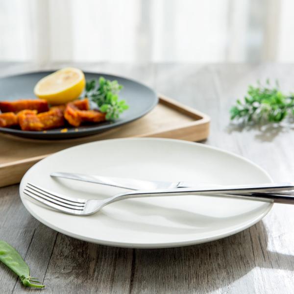 LFGB Matte Sesame Glazed Colored Porcelain Dinnerware