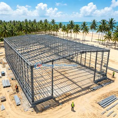 Insulated Steel Frame Buildings , Eco Friendly Steel Structural Construction