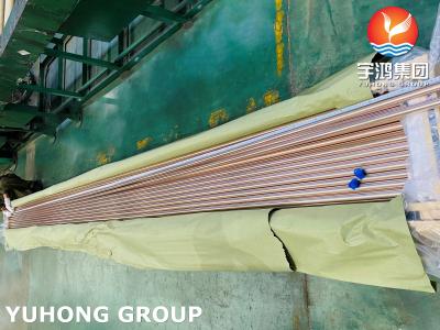 ASTM B111 C70600 Cu 90%Ni 10% Copper Nickel Seamless Tubes For Electric Power Plant