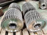 HB helicoidal de superfície do módulo 260 da engrenagem 8 do dente macio para a maquinaria da agricultura