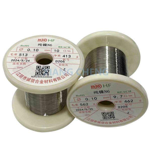 N6 fil de nickel pur Performance supérieure pour diverses applications