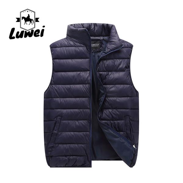 2022 Custom Lightweight Waistcoat Warm Bubble Utility Sleeveless Vest Mens Waistcoat Vest Gilet Для мужчин