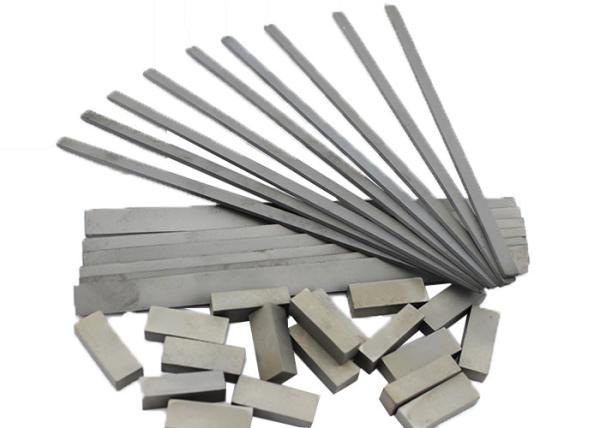 High HRA Hardness Carbide Rectangular Strips , STB Carbide Wear Strips