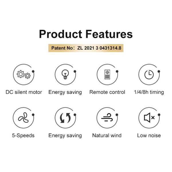 Ventilador de teto elétrico comercial de estilo europeu com controle remoto 1stshine Boom Ceiling