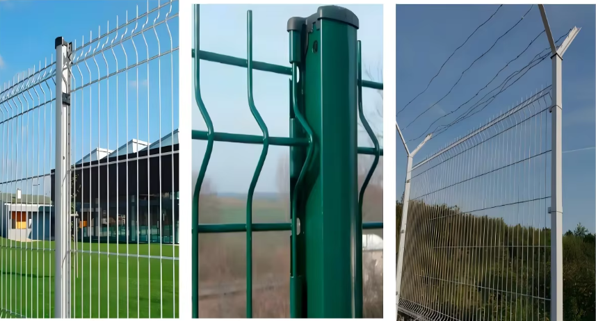 Hot Dip Galvanized 3d Curved Fence Outdoor Highway Guardrail