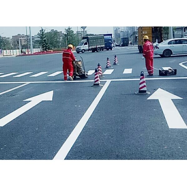 Yellow Powder Coating Reflective Road Line Marking Paint