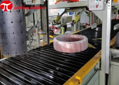 Empacotamento Palletizing pesando a máquina de envolvimento do estiramento da bobina