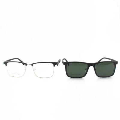 Men Sunglasses Magnetic Polarized Clip On Eyeglasses