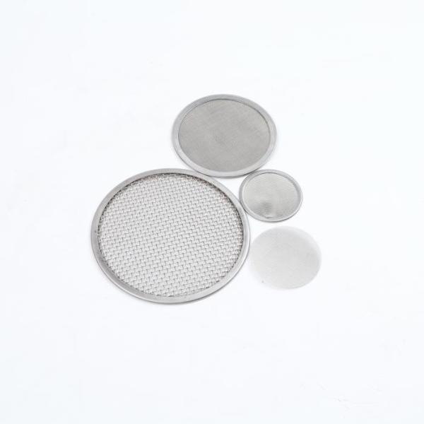 Premium Stainless Steel Filter Disc 1-635 Mesh Count Corrosion and High-Temperature Resistant Round Filter Screen
