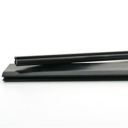Corrosion Resistant Customized ABS Profile Black Extrusion Plastic Sliding Profiles Customized