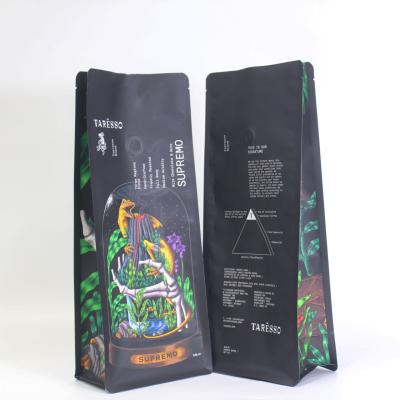 Mopp Pet Pe Material Coffee Stand Up Pouch With Easy Tear Zipper