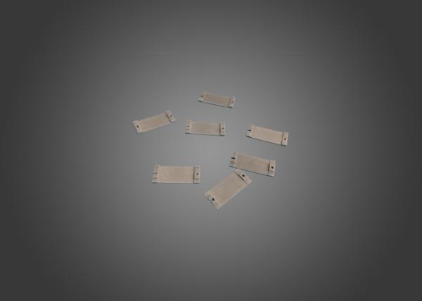 High Temperature Resistant Aluminum Nitride Ceramic Machinery Parts Natural Color