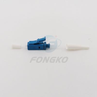 Conector quente da fibra ótica da palavra simples 0.9mm do único modo das peças do conector ótico da fibra da venda LC/UPC