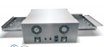 220-240V/50-60HZ Forno de cozimento comercial com conservação de calor Forno de pizza transportador