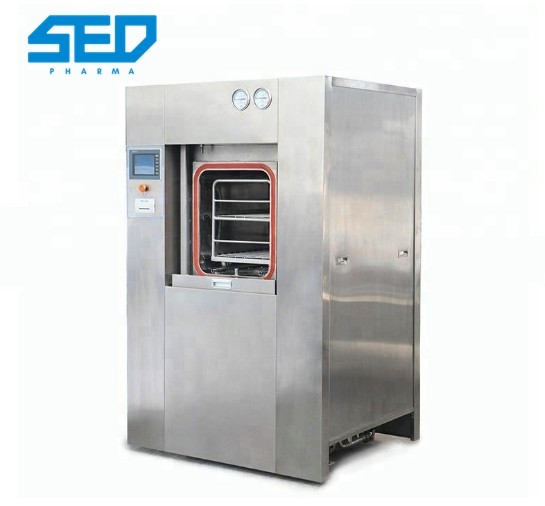 Автоклав вакуума нержавеющей стали 4.5KW SED-2.5MM 304 высокотемпературный пульсируя для фармацевтического веса 2300KGS
