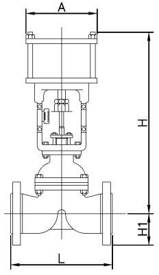 Corrosion Resistant Material Pneumatic Piston Diaphragm Valve PN16 PN25