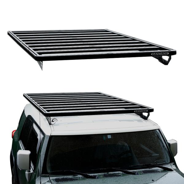 Universal Black Aluminum Alloy Solar Roof Carport for TOYOTA FJ CRUISER Sturdy Design