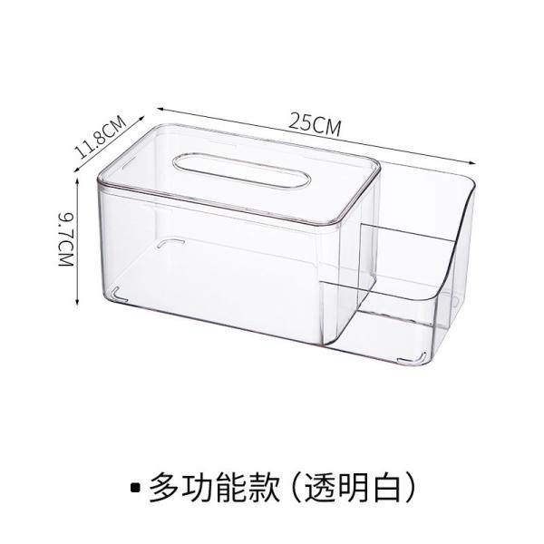 Multifunctional Transparent Houseware Plastic Products Plastic Tissue Box