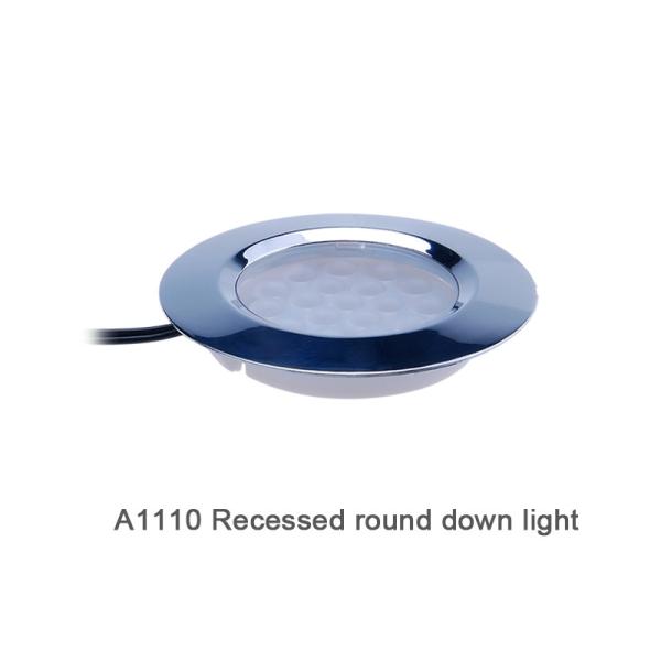 3.0w 12v DC LED Puck Lights White / Black 3000K/4000K/6400K Or Dual CCT 2700K-6400K A1110