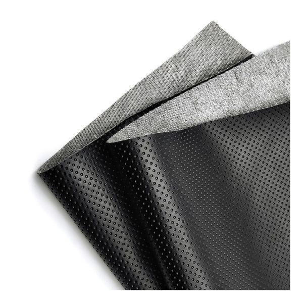 Wear Resisting Pvc Punched Leather Artificial Synthetic Leather Luggage Bag Chair Sofa Leather Fabric