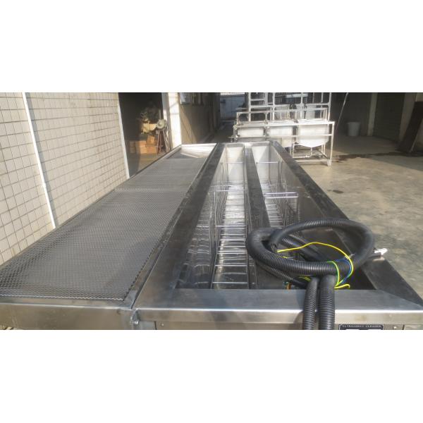 Stainless Steel 304 Ultrasonic Blind Cleaning Machine For Knocks Out Dirt Germs