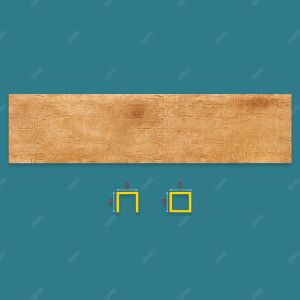GW-3308 Popular Entirely Entryway Urethane Faux Beams