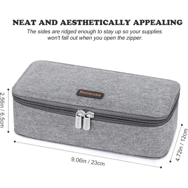 Homecube Капсула для карандашей Капсула для карандашей Каты для макияжа Бумажник Оксфордский тканевый пакет Большая кладовая канцелярская бумага