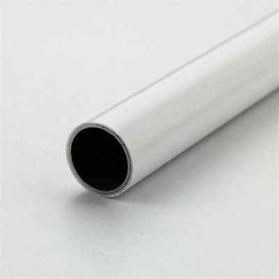 JY-4000CB-P 4000mm PE Coated Steel Pipes Porcelain White Steel Pipe