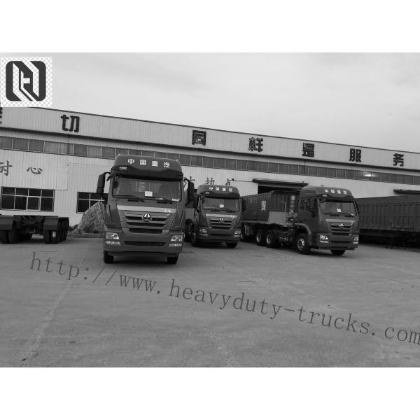 25T 336hp 371hp HOWO Dump Truck 6 X 4 10 Wheel Red Color Steering ZF8118